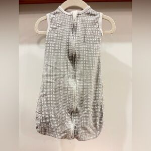 SwaddleMe Gray and White Sleep Sack SM/MD